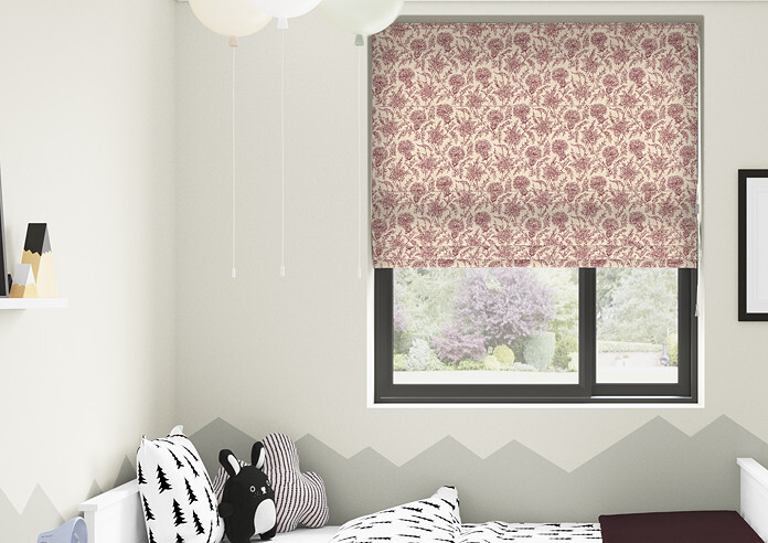 Carlina, Garnet - Roman Blind - Image 3